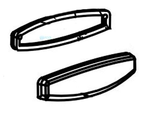 Aqua Products Handle Side S2 Units | Black | 2 per Pack | A201215BKPK