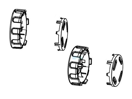 Aqua Products SK Wheel Hybrid ICON Complete | 2 per Pack | APSKHY0001