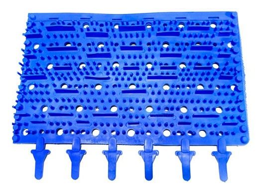 Aqua Products Brush Rubber Size 12 | Blue | 2 per Pack | APSP3002B