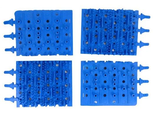 Aqua Products Brush Rubber Size 15 | Blue | 2 per Pack | APSP3002B4S