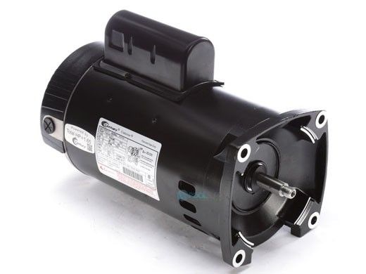 Replacement Square Flange Pool & Spa Motor | 1HP Energy Efficient | 56 Frame Full-Rated | 115/208-230V | B2841V1