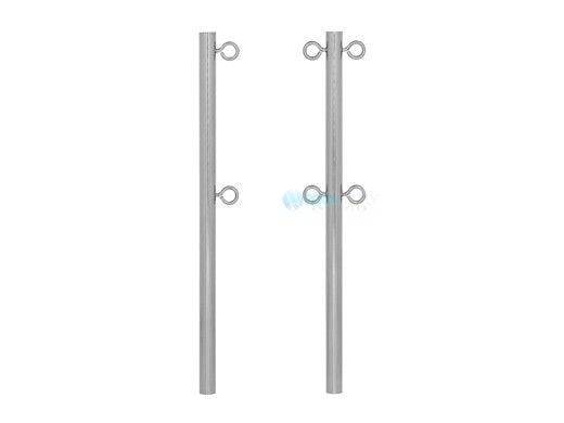 SR Smith 8' Top Eye Backstroke Stanchion | .065" Wall 304 Stainless Steel | 10166