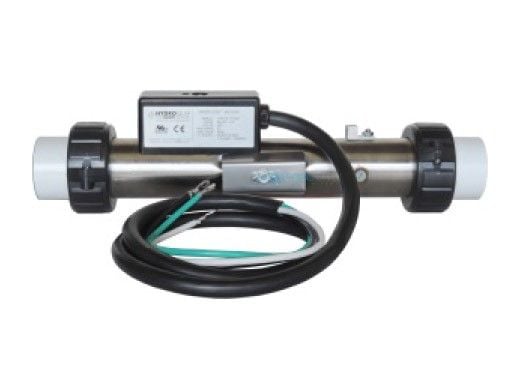 HydroQuip Heater Assembly 5.5Kw 230V 12" Titanium Flo with 48" Cord | 48-9120-7P-K