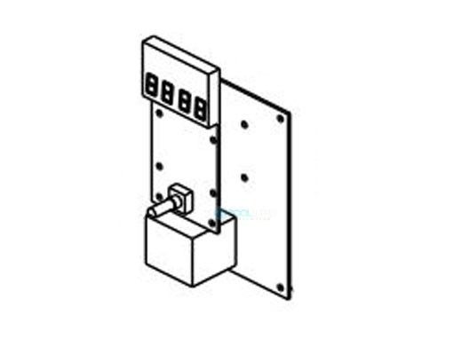 Raypak Circuit Board with LED Display 0018/0027 | 017146F