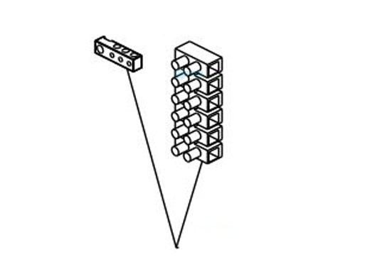 Raypak Terminal Block 6 0018/0027 | 017160F