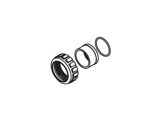 Waterco Union Half 3" 80mm for Pumps Valves and Filters | 634080BLK