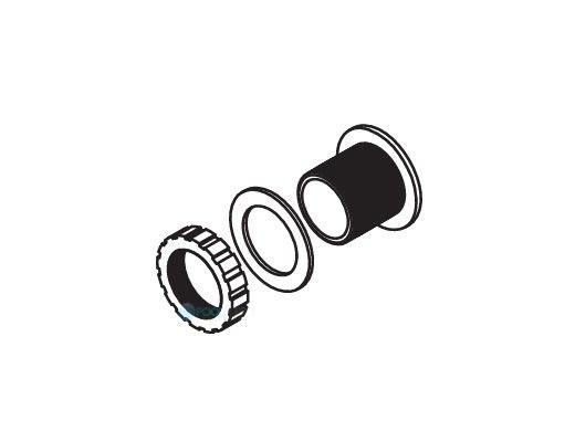 Waterco Bulkhead Assembly 3" for 42" and 48" | W12604