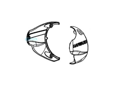 Hayward Right and Left Side Plate Set | Platinum | HCXP3000N250