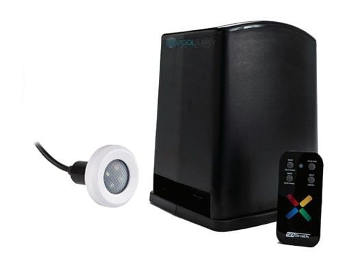 SR Smith PT-6001 Fiber to LED Lightning Kit | Includes Power 60W Transformer with Wireless Remote Control and 1 Treo LED Pool Light | 1TR-PT-6001
