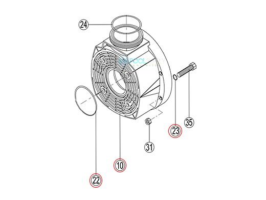 Hayward Casing Kit | HCXP6011A