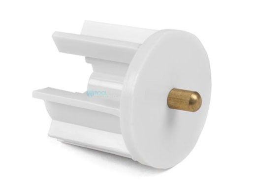 Coolaroo 40 mm Idle End Plug Rib | White | Z 1-IPW
