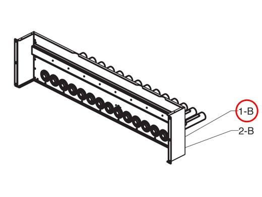 Raypak Burner Assembly with Burners | 009721F