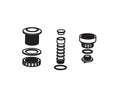 Waterco Drain Port Assembly | WCW04058BLK | W04058BLK