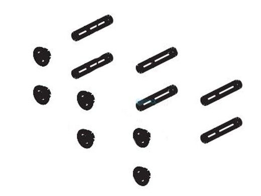 Raypak Stud Bolt Kit with Pump Header | 007537F