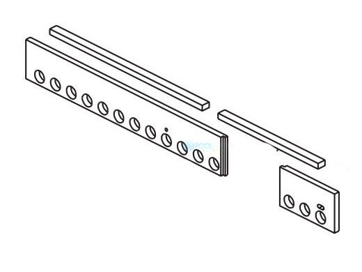 Raypak Refractory Front Paneles | 007411F