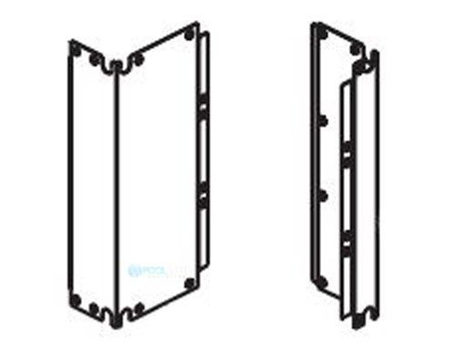 Raypak Lower Corner Supports Front and Rear | 009775F