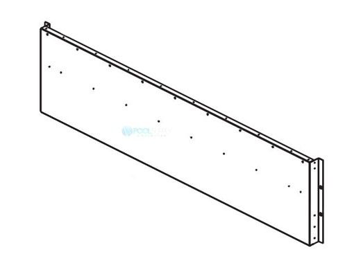 Raypak Combustion Chamber Rear Panel | 010770F
