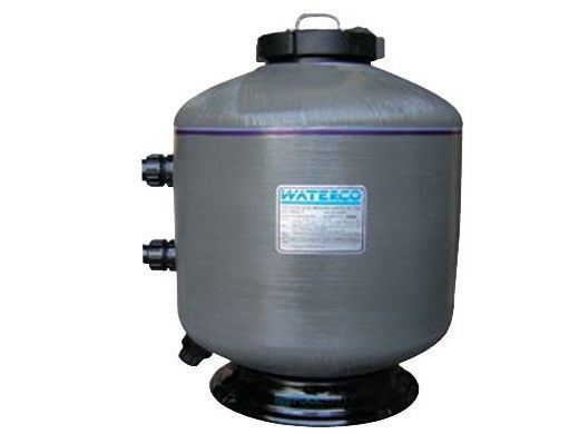 Waterco SM900 36" Side Mount Sand Filter | Black | 12" Neck with Clear Lid and 2.5" Connections | 7.01 Sq. Ft. 140 GPM | 22001236465NA