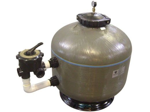 Waterco 18" HRV Fiberglass Side Mount Sand Filter | 2" Connections & 2" Multiport Valve 2290590 | 22207188A