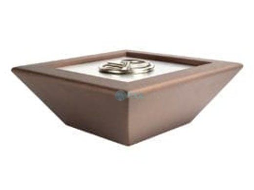 USAfirebowls 24" Aluminum Fire Bowl Tray and 8" Round Burner Ring Included | Propane | 24KLP