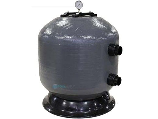 Waterco Micron SM1600 63" Commercial Vertical Sand Filter | 6" Bulkhead Connections | 21.64 Sq. Ft. 216 GPM | 22001604154NA