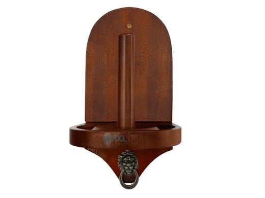 Hathaway Premier Wall-Mounted Cone Chalk Holder | Walnut | NG2549W BG2549W