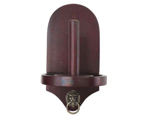 Hathaway Premier Wall-Mounted Cone Chalk Holder | Mahogany | NG2549M BG2549M