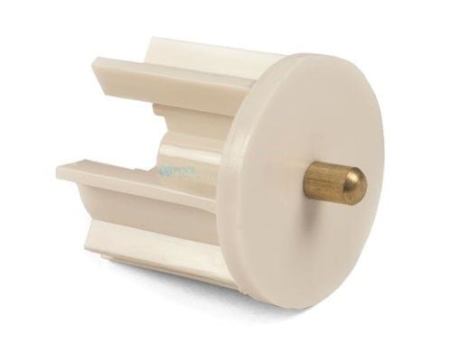 Coolaroo 30 mm Idle End Plug Rib | Cream | Z 1-IP30