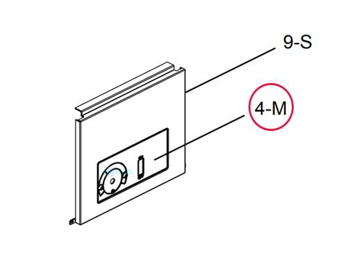 Raypak Dial Plate Analog | 014912F