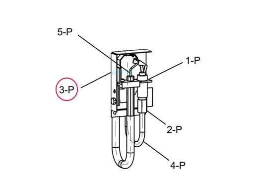 Raypak Pilot Mounting Bracket | 014889F