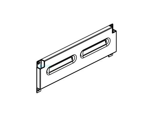 Raypak Jacket Upper Front Panel | 014898F