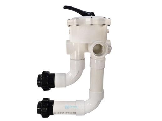 Waterway 2" Socket Multiport Valve with Union Connections for D.E. Filters | WVD002