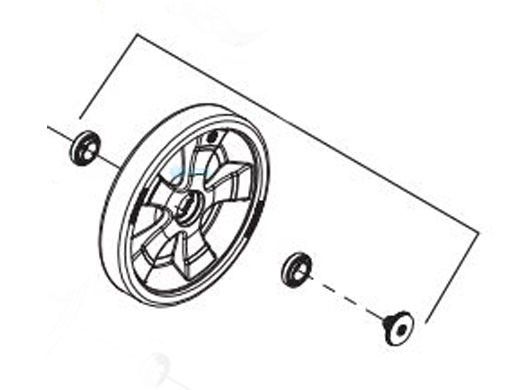 Polaris Quattro Sport Wheel/Tire Assembly | R0836900