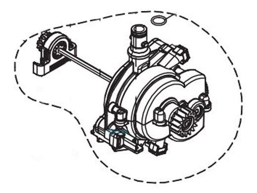 Polaris Quattro Sport Engine Assembly with O-Ring | R0837200