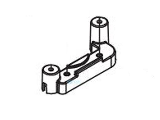 Polaris Quattro Sport Gearbox Support Bracket | R0837400