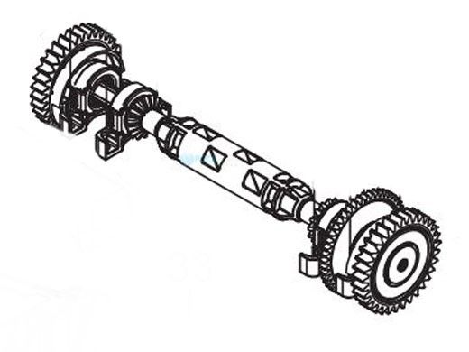 Polaris Quatro Sport Drive Shaft Assembly | R0837500
