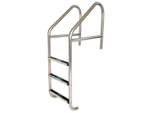 S.R. Smith Commercial Ladder | 24" Crossbrace 4-Step Ladder | 316L Marine Grade | LFB-24-4C-MG