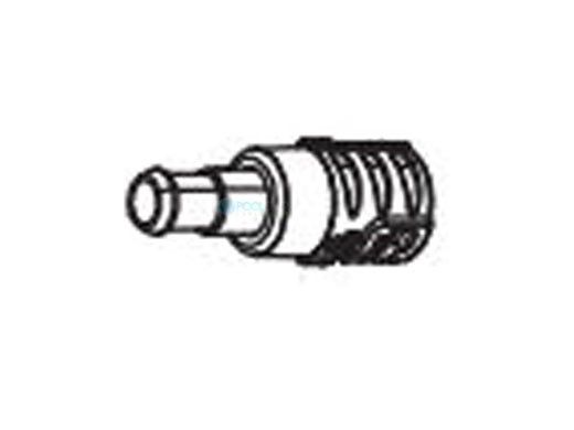 Polaris Quattro Sport Feed Hose Connector | Black | R0838100