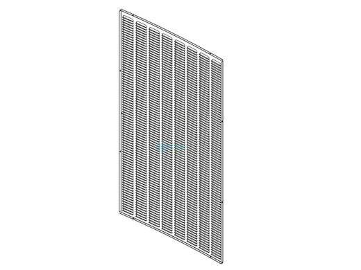 Raypak Rear and Left Side Jacket Panel | H000360