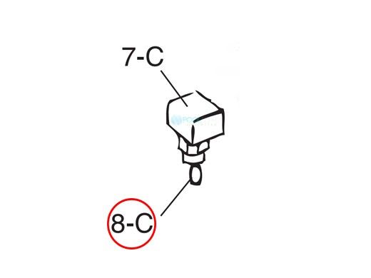 Raypak Flow Switch Paddle | 004079F
