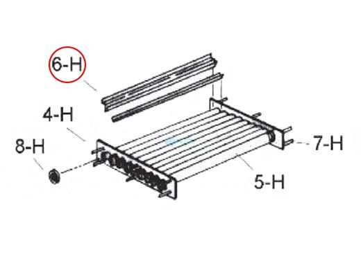 Raypak Baffle Kit | 001618F