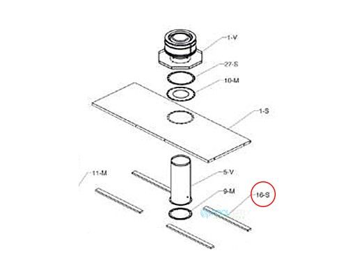 Raypak Support Horizontal | 009780F