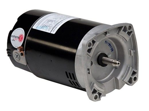 Replacement Square Flange Pool & Spa 2-Speed Motor | 1.5HP Full-Rated/2HP Up-Rated | 56-Frame Energy Efficient | 230V | R0479308 | B2983 | ASB2983