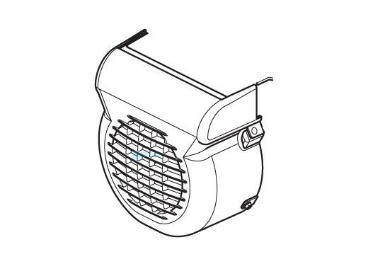 Jandy VS-FHP1.0 Fan Cover | R0571300