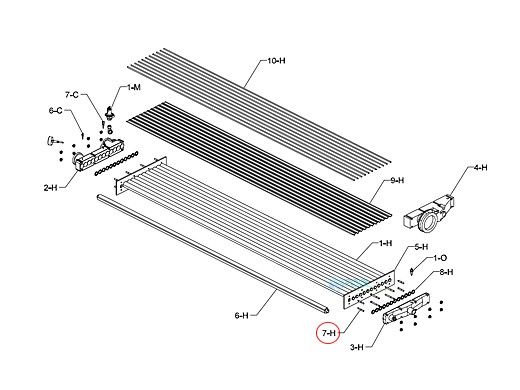 Raypak Stud Bolt Kit | 007828F