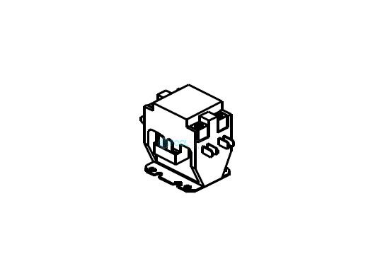 Raypak Pump Contactor DPST 120VAC | 007906F