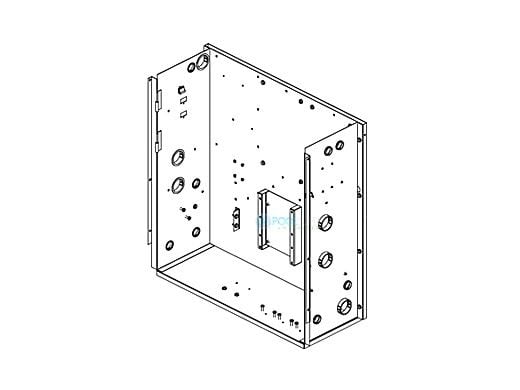 Raypak Control Box Sheetmetal | 016593F