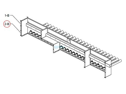 Raypak Burner Mounting Assembly | 009605F