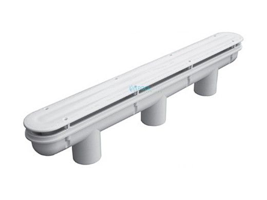 Paramount BuzzTop Channel Drain For Sump | Light Gray | 004-203-0010-08