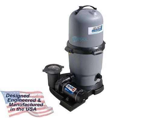 Waterway ClearWater II Above Ground Pool D.E. Standard Filter System | 1.5HP Pump 18 Sq. Ft. Filter | 3' NEMA Cord | 520-5037-6S